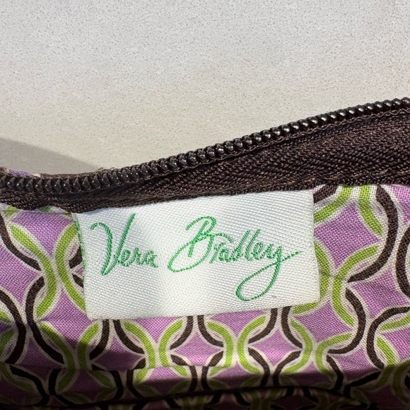 Vera Bradley Purple Punch Crossbody Bag - Floral Print, Adjustable Strap - Picture 6 of 11